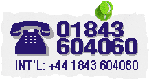 Telephone +44 (0) 1843 604060